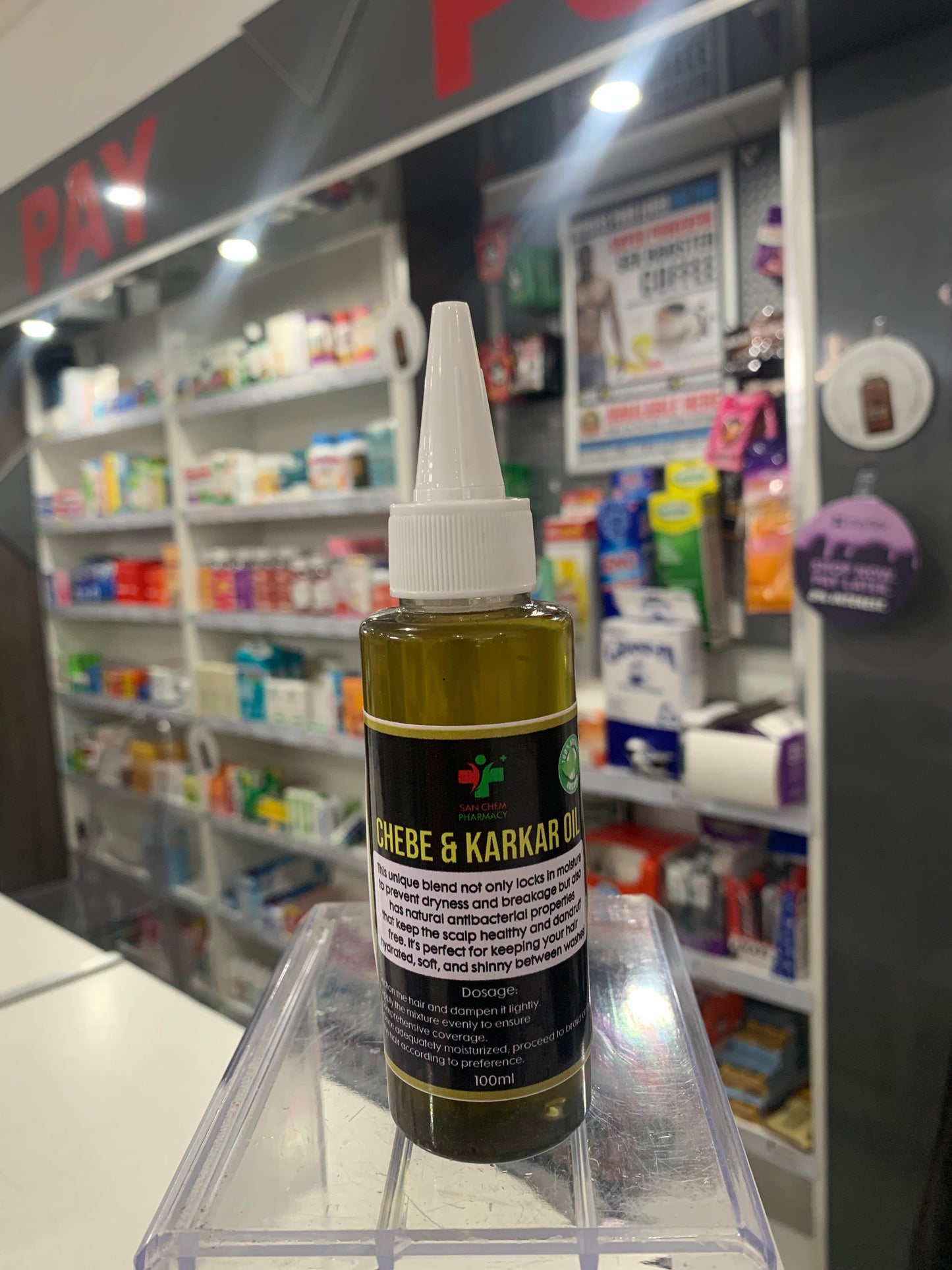 Chebe and Karkar oil