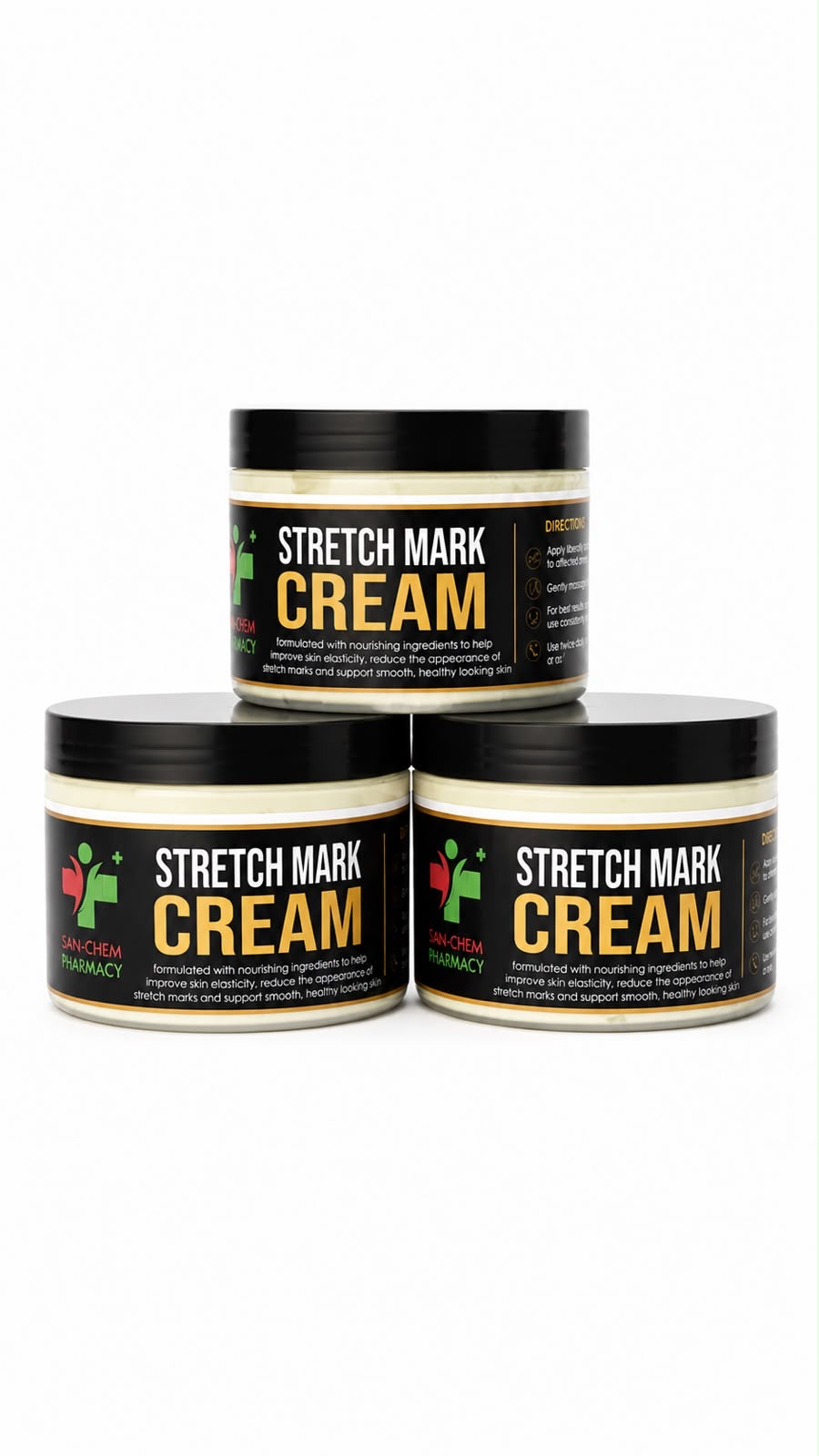 Stretch mark cream
