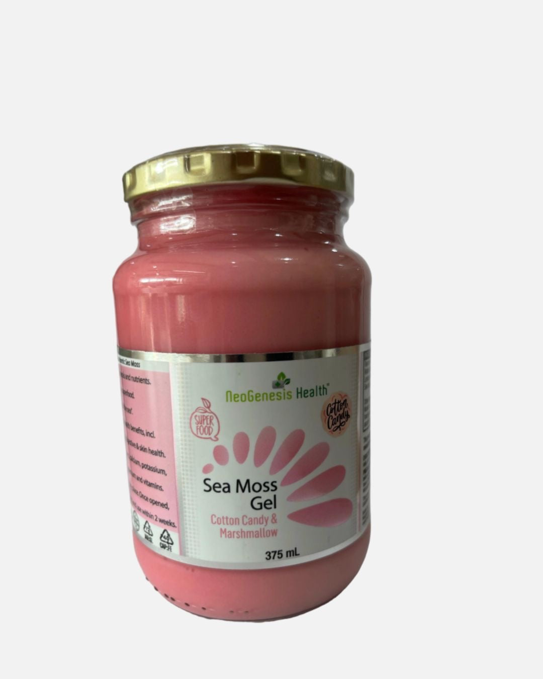 Neogenesis Seamoss cotton candy and marshmallow flavour