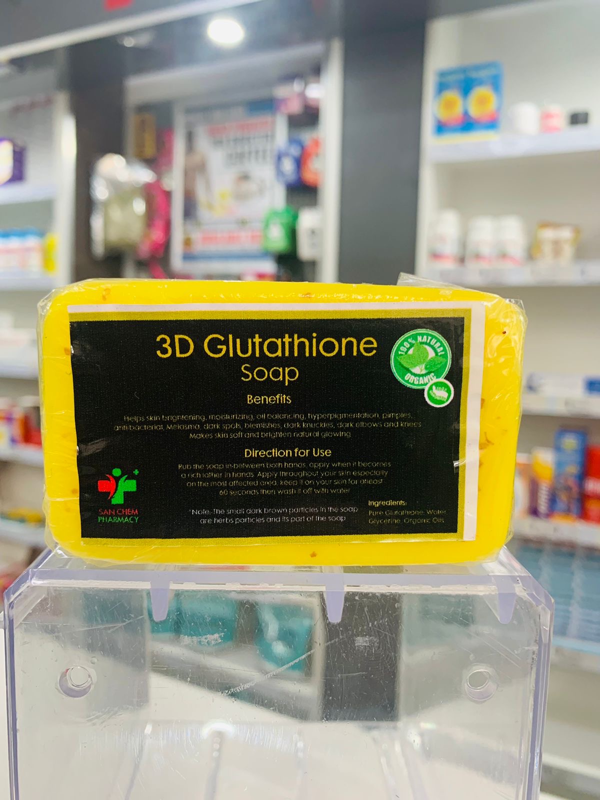 3D Glutathione Soap