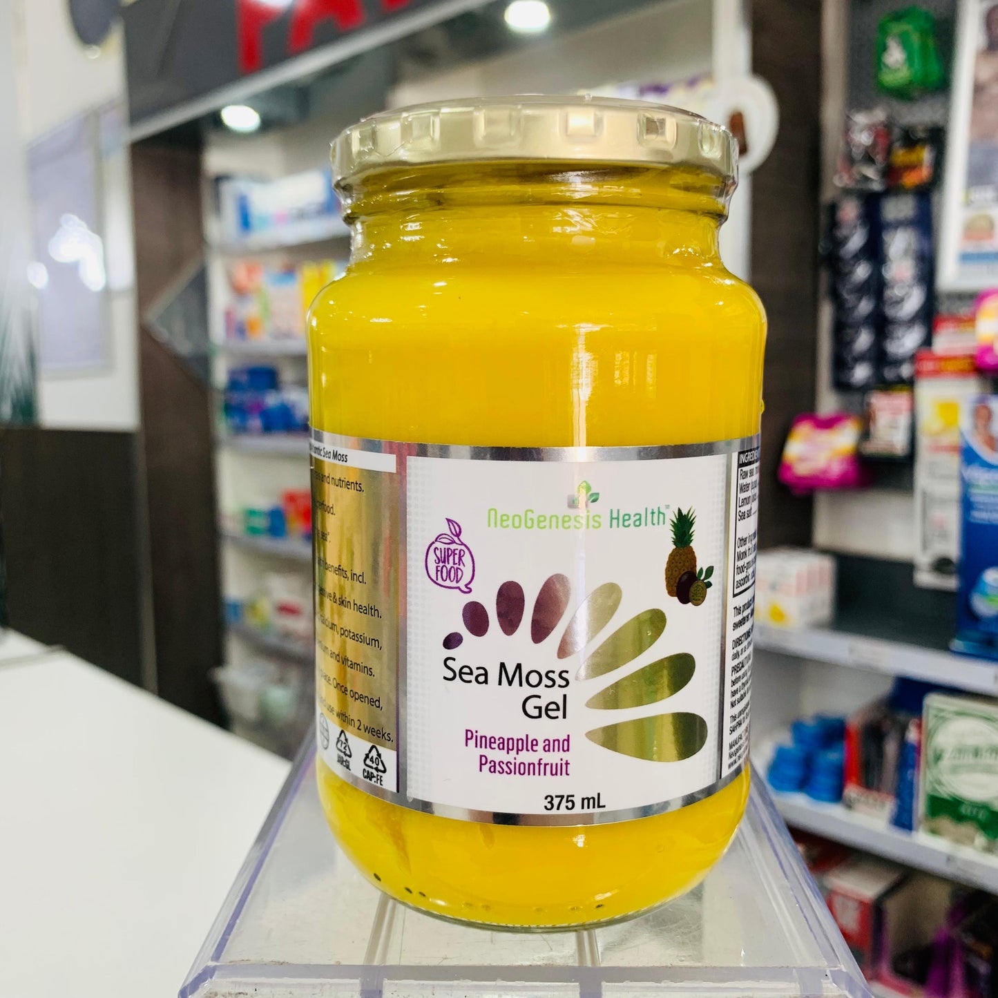 Neogenesis Seamoss Pineapple and Passion fruit flavour
