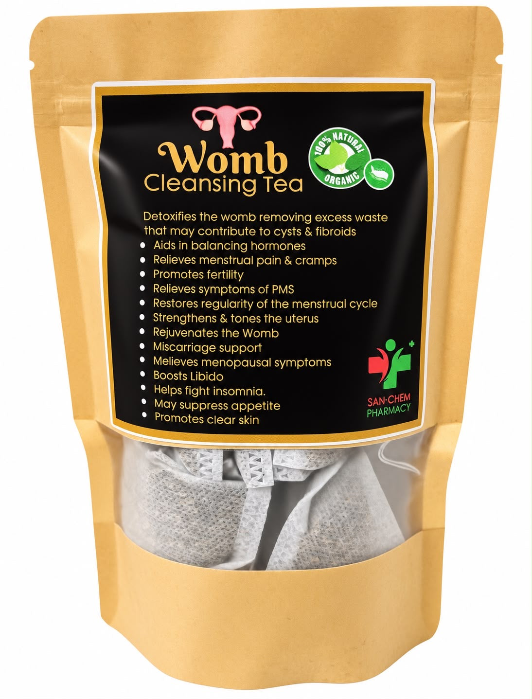 Womb cleansing tea