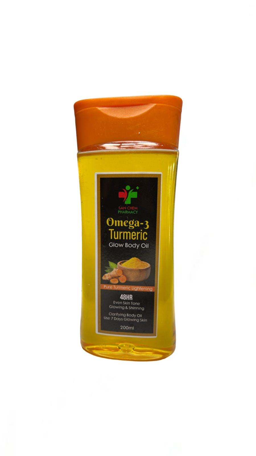 Omega-3 Turmeric Glow body oil