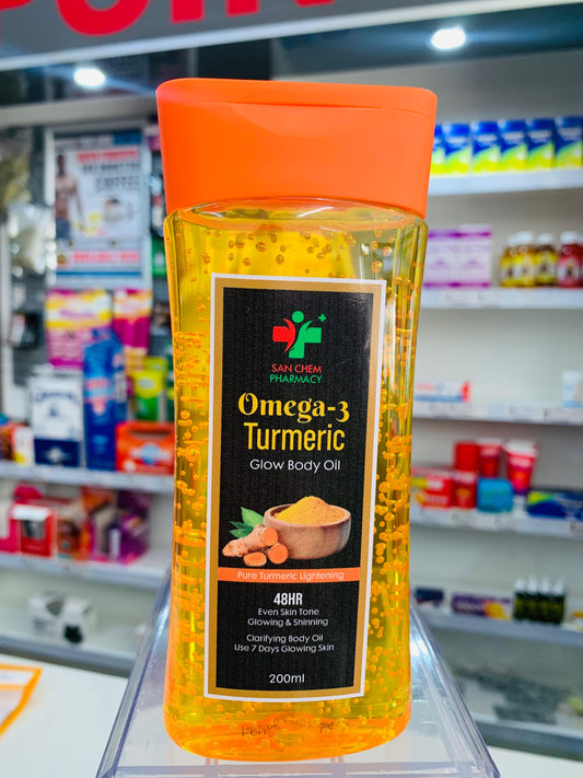 Omega-3 Turmeric Glow body oil